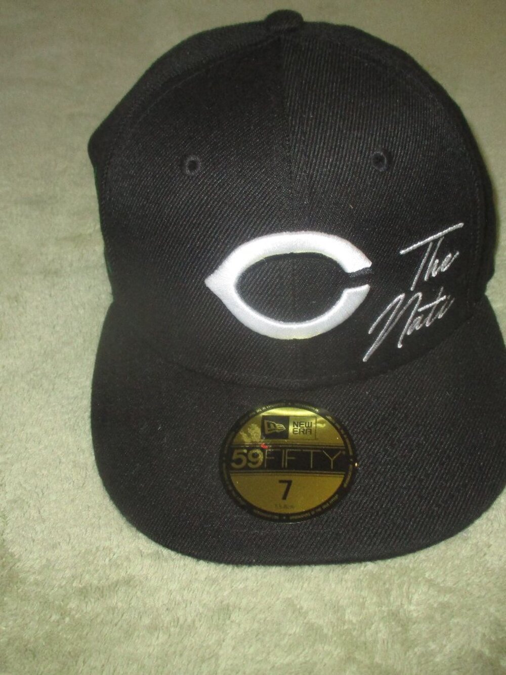 Cincinnati Reds News Era 59Fifty "the Nati" Ball Cap. Excellent